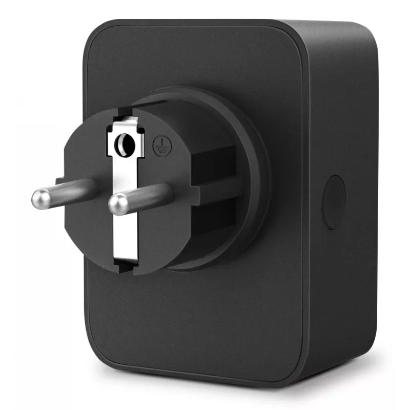 Smart konektor TP-Link Tapo P410M – Outdoor Wi-Fi zásuvka, 3680 W, 200–250 V, čierna