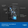 Smart konektor TP-Link Tapo P410M – Outdoor Wi-Fi zásuvka, 3680 W, 200–250 V, čierna