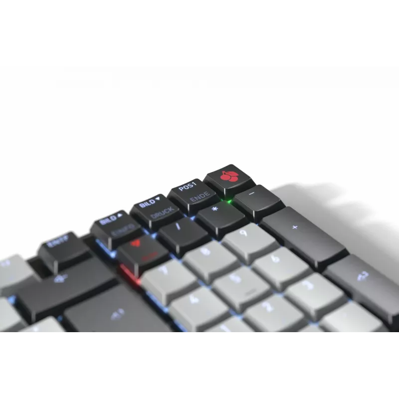 CHERRY KW 550 MX LP klávesnica Home/Office USB + Bluetooth QZERTY US English čierna