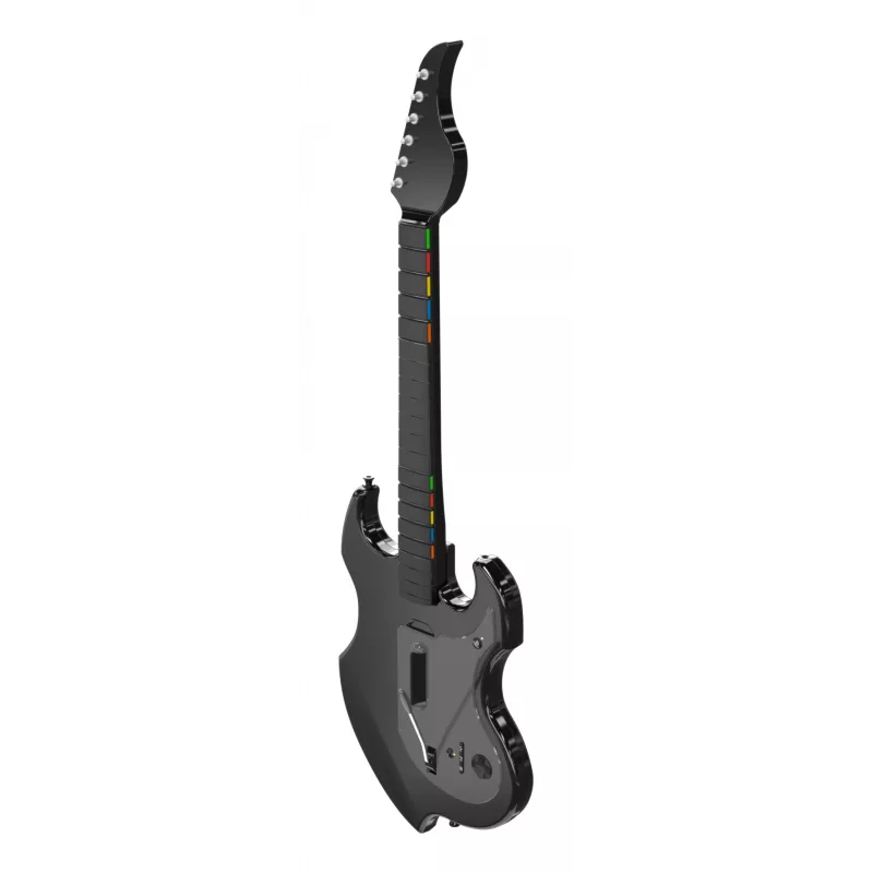 Gitara PDP Riffmaster čierna sivá bezdrôtová PC PS4 PS5 36h batéria