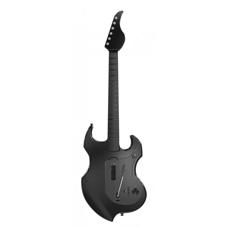 Gitara PDP Riffmaster čierna sivá bezdrôtová PC PS4 PS5 36h batéria