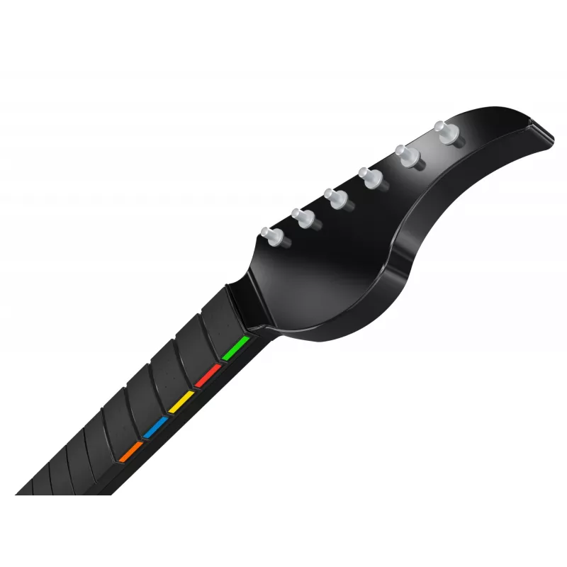 Gitara PDP Riffmaster čierna sivá bezdrôtová PC PS4 PS5 36h batéria
