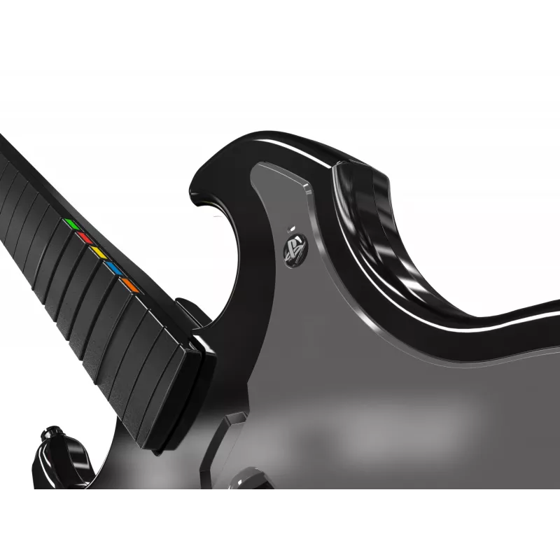 Gitara PDP Riffmaster čierna sivá bezdrôtová PC PS4 PS5 36h batéria