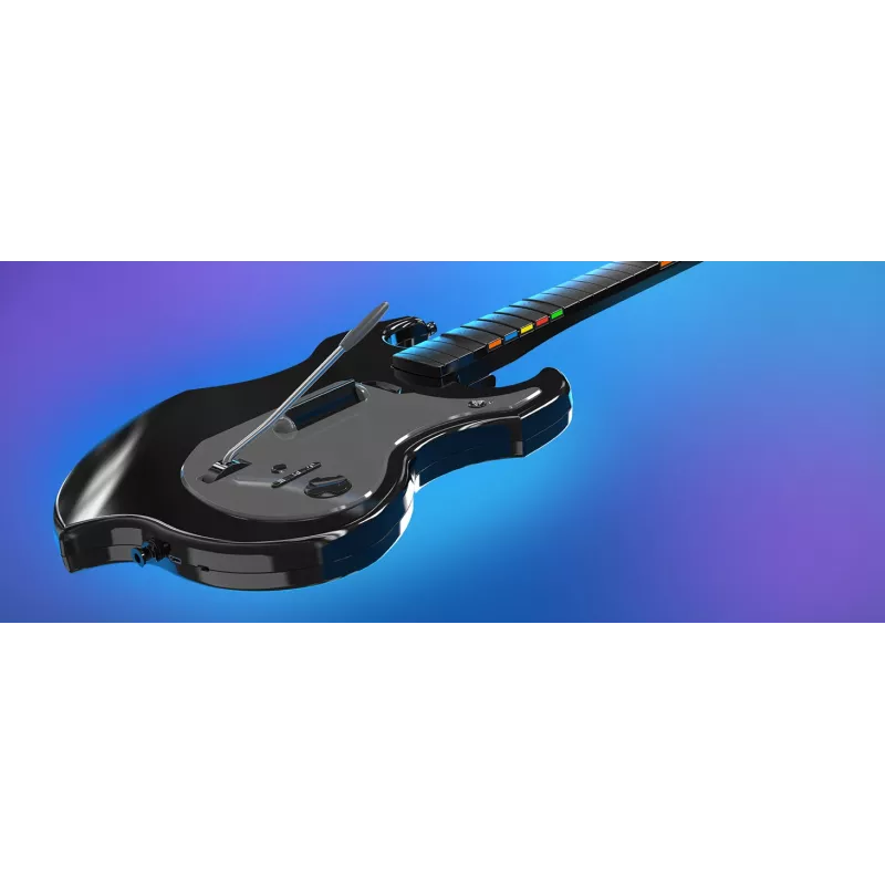 Gitara PDP Riffmaster čierna sivá bezdrôtová PC PS4 PS5 36h batéria