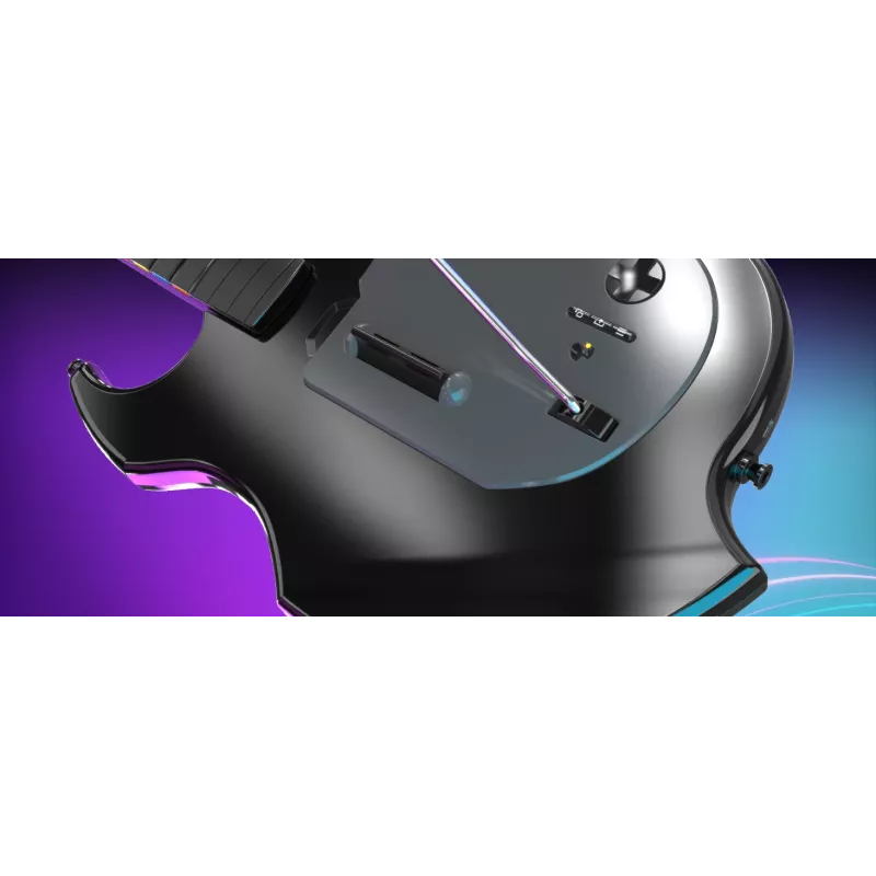 PDP Riffmaster čierna, sivá gitara analógová / digitálna PC, Xbox One, Xbox Series S, Xbox Series X