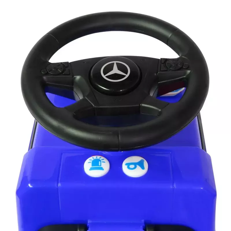 Chodítko Jamara Mercedes-Benz Antos Polizei 4 kolesá svetelné efekty