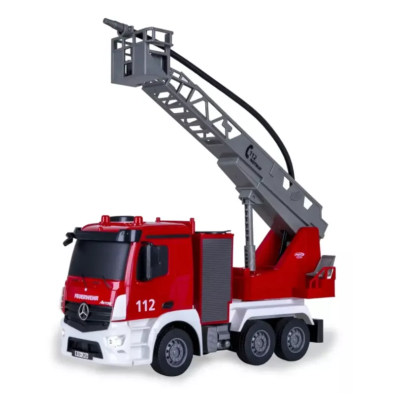 RC model požiarneho vozidla Jamara Mercedes-Benz Antos elektromotor 1:26