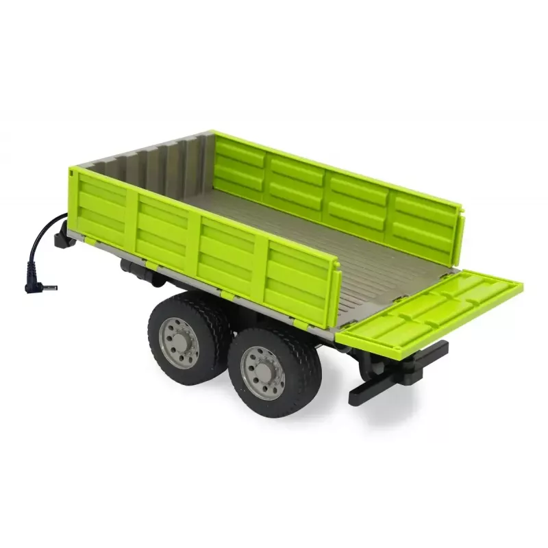 Diel trate Jamara Tipper light zelená pre RC traktor 1:16, čierna/zelená, 0,41 kg