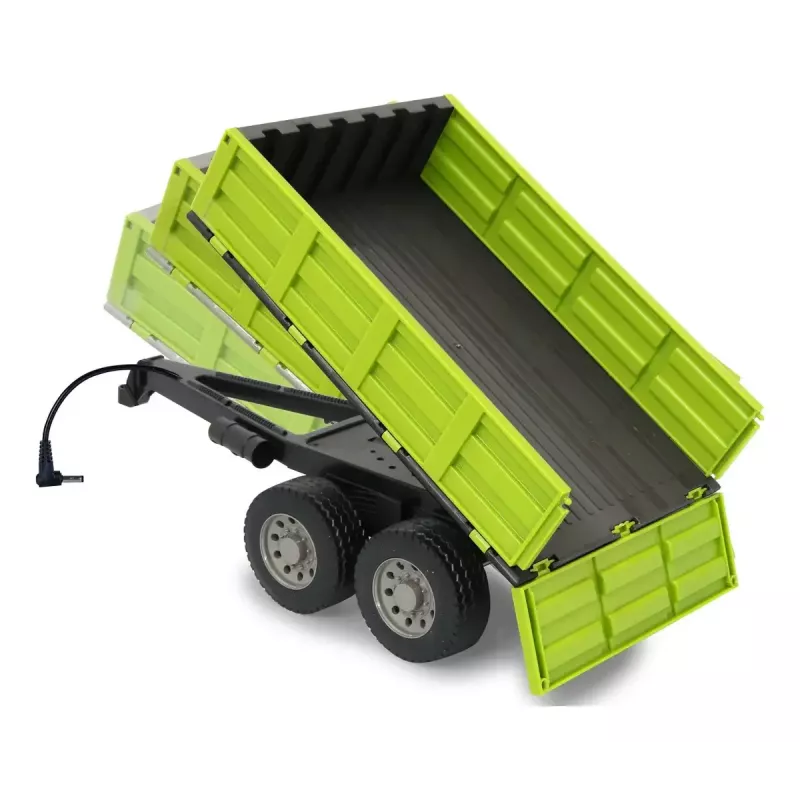 Diel trate Jamara Tipper light zelená pre RC traktor 1:16, čierna/zelená, 0,41 kg