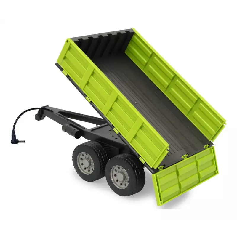Diel trate Jamara Tipper light zelená pre RC traktor 1:16, čierna/zelená, 0,41 kg