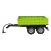 Diel trate Jamara Tipper light zelená pre RC traktor 1:16, čierna/zelená, 0,41 kg