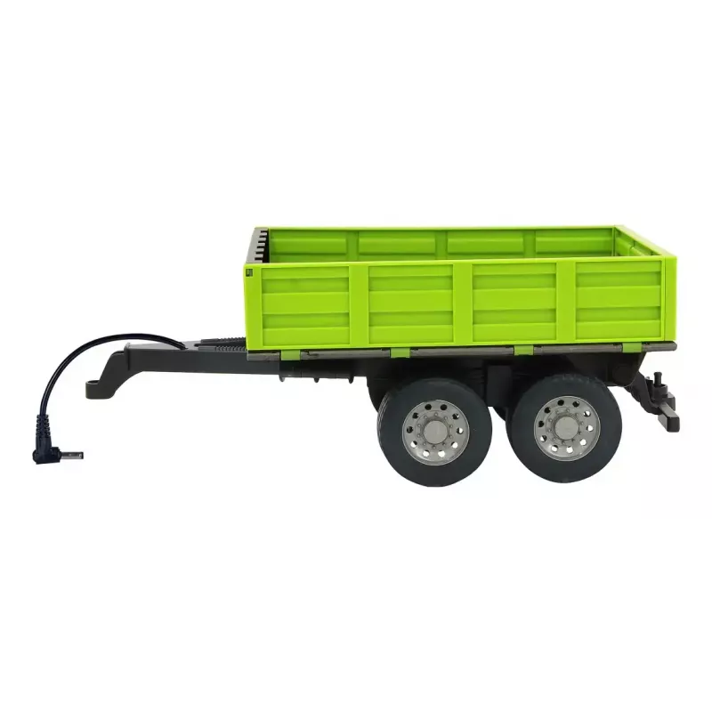 Diel trate Jamara Tipper light zelená pre RC traktor 1:16, čierna/zelená, 0,41 kg