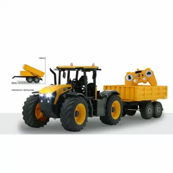 Traktor Jamara JCB Fastrac 1:24 elektromotor RC model pre deti