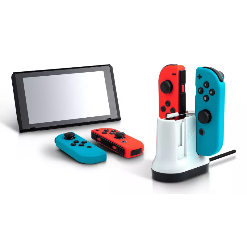 PDP Joy-Con Charging Shuttle, interiér, 1,524 m, biela