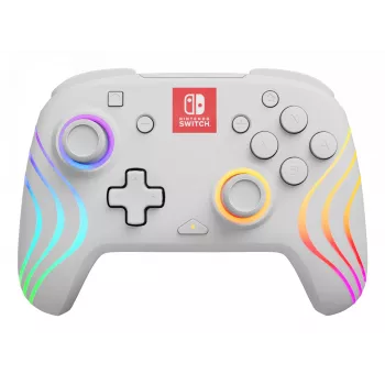 PDP Afterglow Wave biela gamepad analógový / digitálny Nintendo Switch, Nintendo Switch OLED