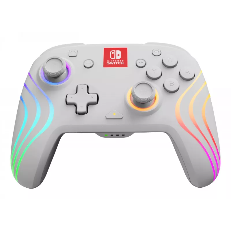 PDP Afterglow Wave biela gamepad analógový / digitálny Nintendo Switch, Nintendo Switch OLED