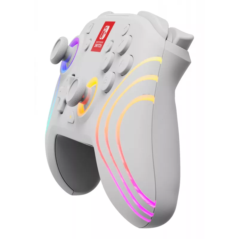 PDP Afterglow Wave biela gamepad analógový / digitálny Nintendo Switch, Nintendo Switch OLED