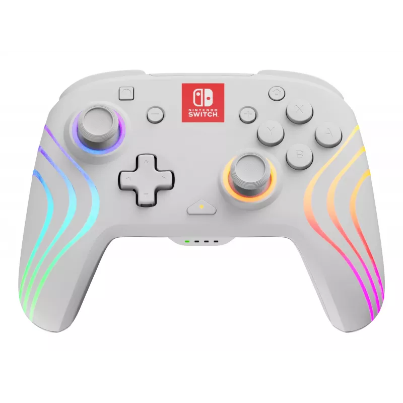 PDP Afterglow Wave biela gamepad analógový / digitálny Nintendo Switch, Nintendo Switch OLED