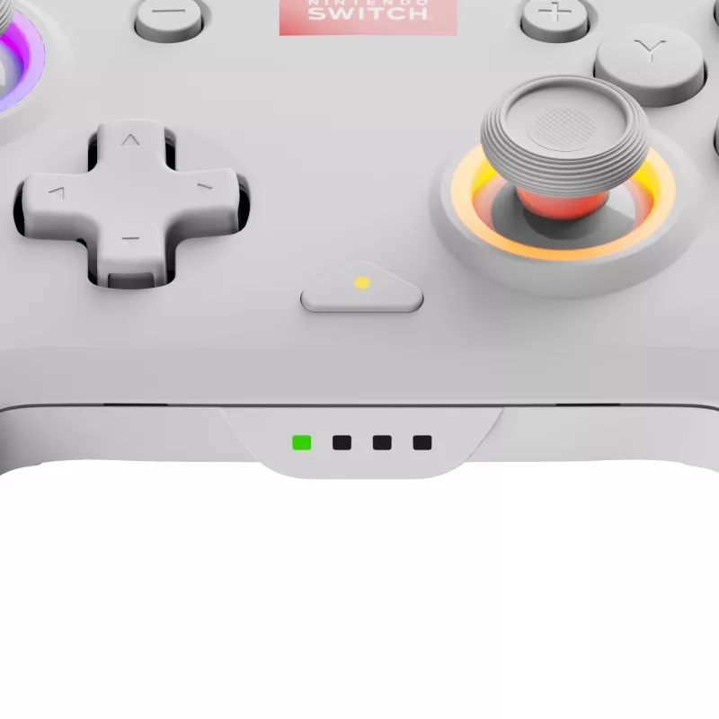 PDP Afterglow Wave biela gamepad analógový / digitálny Nintendo Switch, Nintendo Switch OLED