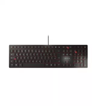 CHERRY KC 6000 slim klávesnica USB Nordic čierna