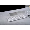 CHERRY KW 9100 slim FOR MAC klávesnica univerzálna USB + Bluetooth QWERTY anglická strieborná