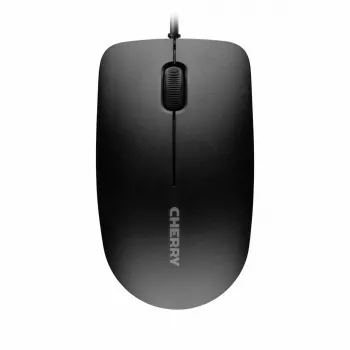 Káblová klávesnica Cherry CHERRY DC 2000 Full-Size USB s rozložením QWERTZ, 109 klávesov, 1,8 m kábel, čierna — vrátane myši
