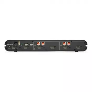 Belkin F1DN202KVM-UN-4 Universal Secure Dual-Head 2P DP/HDMI stolný KVM prepínač, 2. generácia