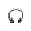 HP Poly Voyager Focus 2-M USB-C-C headset USB-C/A adaptér nabíjacia stanica