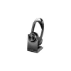 HP Poly Voyager Focus 2-M USB-C-C headset USB-C/A adaptér nabíjacia stanica