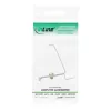 InLine keystone montážny rám pre lištu DIN, 1-port, kov