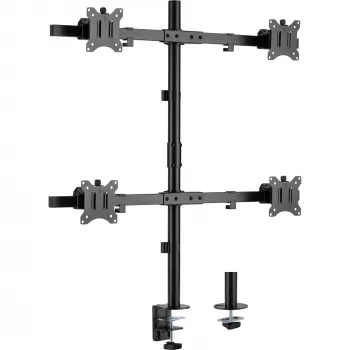 InLine stolový držiak pre 4x TV / LED / TFT displej do 81cm 32