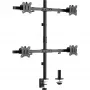 InLine stolový držiak pre 4x TV / LED / TFT displej do 81cm 32