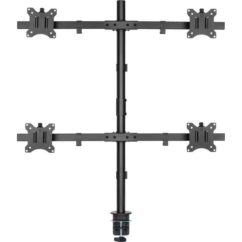 InLine stolový držiak pre 4x TV / LED / TFT displej do 81cm 32
