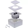 Sieťová zásuvka InLine 76842A 2 x RJ-45 biela sieťový kábel Cat 6a