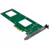 InLine 76660O interný U.2 adaptér PCIe samec 4 Gbit/s