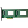InLine 76660O interný U.2 adaptér PCIe samec 4 Gbit/s