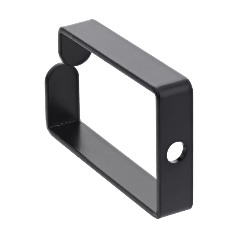Držiak kábla InLine 43x70mm kov čierny — univerzálny držiak kábla, 12,3×70×55 mm