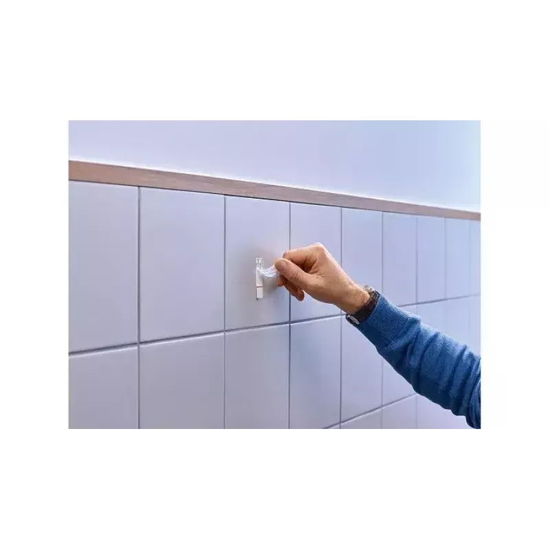 Univerzálny háčik TESA 77762 interiérový biely 2 ks