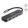 DeLOCK 64171 dokovacia stanica pre notebook USB 3.2 Gen 1 Type-C 85W sivá