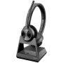 HP Poly Savi 7320 stereo DECT 1880-1900 MHz Top, čierna, MacOS, 190 mm, 210 mm, 55 mm, 300 g
