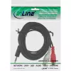 Audio kábel 2x Cinch konektor samica / 3,5 mm stereo jack konektor samec 1 m InLine 89941B