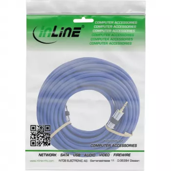 InLine Premium audio kábel 3,5 mm jack konektor samec / konektor samec 3 m