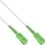InLine optický simplexný kábel, FTTH, SC/APC8° na SC/APC8° 9/125µm OS2 40m