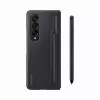 Puzdro na mobil Samsung EF-OF93PCBEGWW pre Galaxy Z Fold4, čierne, so stojanom
