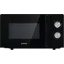 Gorenje MO20E2BH čierna grilovacia mikrovlnná rúra na pracovnú dosku 20 L 800 W