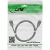 InLine HDMI kábel, HDMI High Speed s Ethernetom, samec / samec, čierny, 2 m