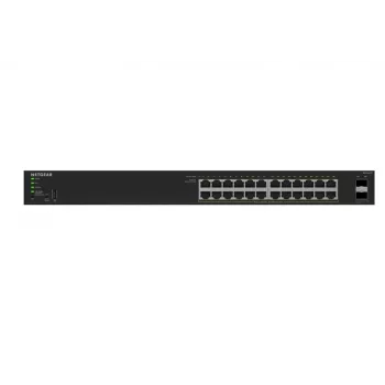 NETGEAR GS324TPv2 Managed L2/L3 Gigabit Ethernet (10/100/1000) Power over Ethernet (PoE) 1U čierny
