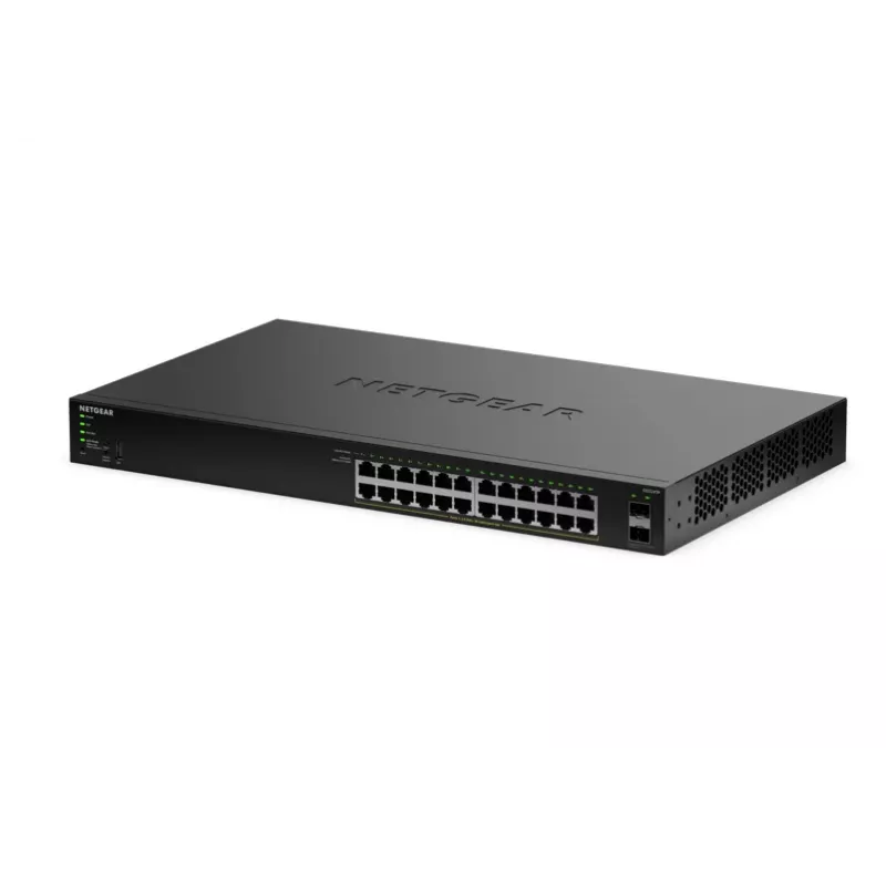 NETGEAR GS324TPv2 Managed L2/L3 Gigabit Ethernet (10/100/1000) Power over Ethernet (PoE) 1U čierny