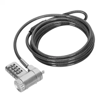 Targus ASP96RGLX káblový zámok strieborný 2 m