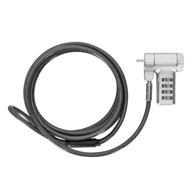 Targus ASP96RGLX káblový zámok strieborný 2 m